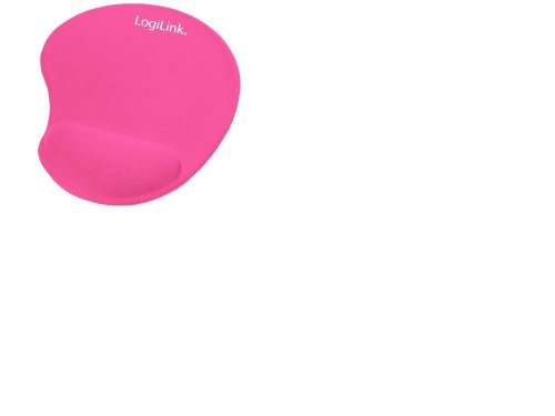 Logilink Maus Pad Mauspad Silcon Handgelenk, PINK von Logilink