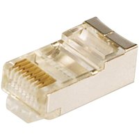 RJ45-Modularstecker cat 5e MP0003 Stecker, gerade Pole: 8P8C Silber 100 St. - Logilink RJ45-Modularstecker cat 5e MP0003 Stecker, gerade Pole: 8P8C Silber 100 St. - Logilink von Logilink