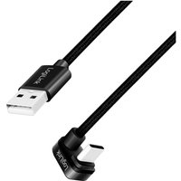 USB-Kabel usb 2.0 usb-c® Stecker, usb-a Stecker 1.00 m Schwarz CU0192 - Logilink von Logilink