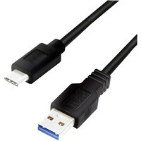 Logilink - USB-Kabel usb 3.2 Gen1 (usb 3.0 / usb 3.1 Gen1) usb-a Stecker, usb-c® Stecker 0.15 m CU01 von Logilink