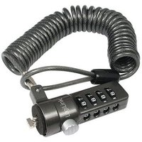 Logilink - Diebstahlsicheres Laptop-Kabel mit 4-stelliger Kombination Schwarz von Logilink