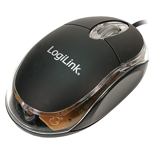 Optische USB Notebook Mini-Maus mit LED von Logilink
