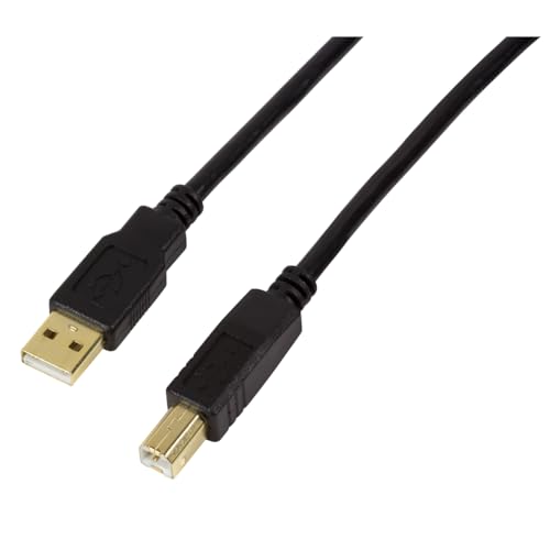 USB 2.0 Aktives Repeater Kabel, Anschlusskabel (20m), Typ A Stecker - Typ B Stecker von Logilink