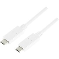 USB-Kabel usb 3.2 Gen1 (usb 3.0 / usb 3.1 Gen1) usb-c® Stecker, usb-c® Stecker 0.50 m Weiß - Logilink von Logilink