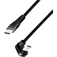 Logilink - USB-Kabel usb 2.0 usb-c® Stecker 2.00 m Schwarz CU0191 von Logilink