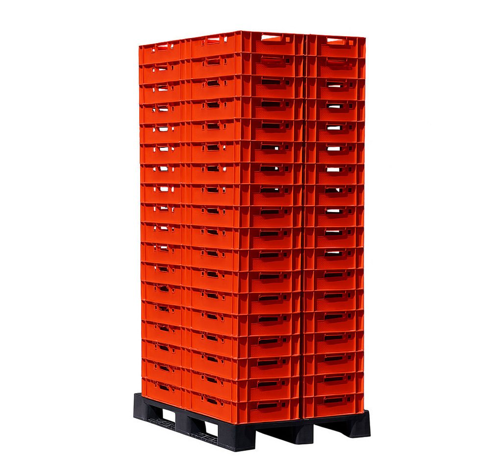 Logiplast Stapelbox Palette: 72 E1-Kisten 600 x 400 x 125 mm verschiedenen Farben Logiplast Stapelbox Palette: 72 E1-Kisten 600 x 400 x 125 mm verschiedenen Farben von Logiplast