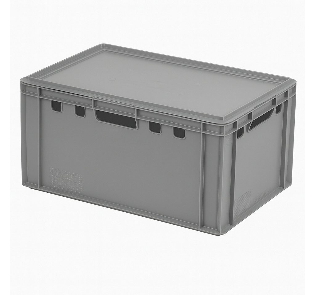 Logiplast Transportbehälter 1 x E3-Kisten mit Deckel in verschiedenen Farben, (Spar-Set) von Logiplast