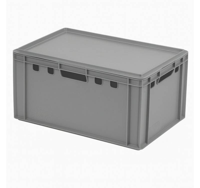 Logiplast Transportbehälter 1 x E3-Kisten mit Deckel in verschiedenen Farben, (Spar-Set) von Logiplast