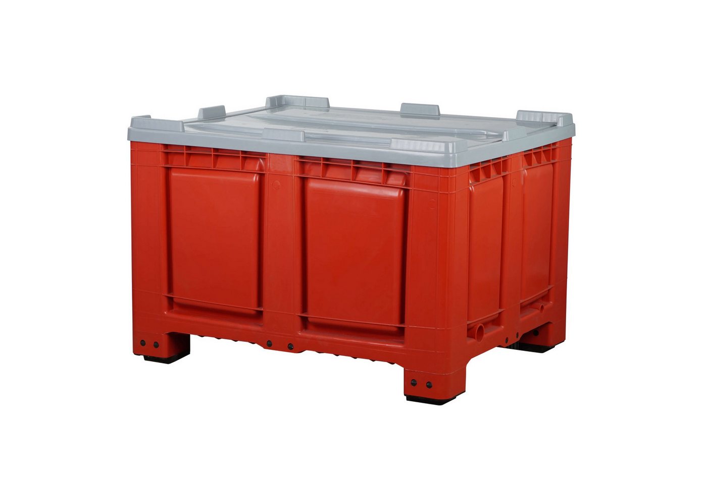 Logiplast Transportbehälter Palettenboxen m. Deckel 680l 120x100x79 cm Rot 4 Füssen Logiplast Transportbehälter Palettenboxen m. Deckel 680l 120x100x79 cm Rot 4 Füssen von Logiplast