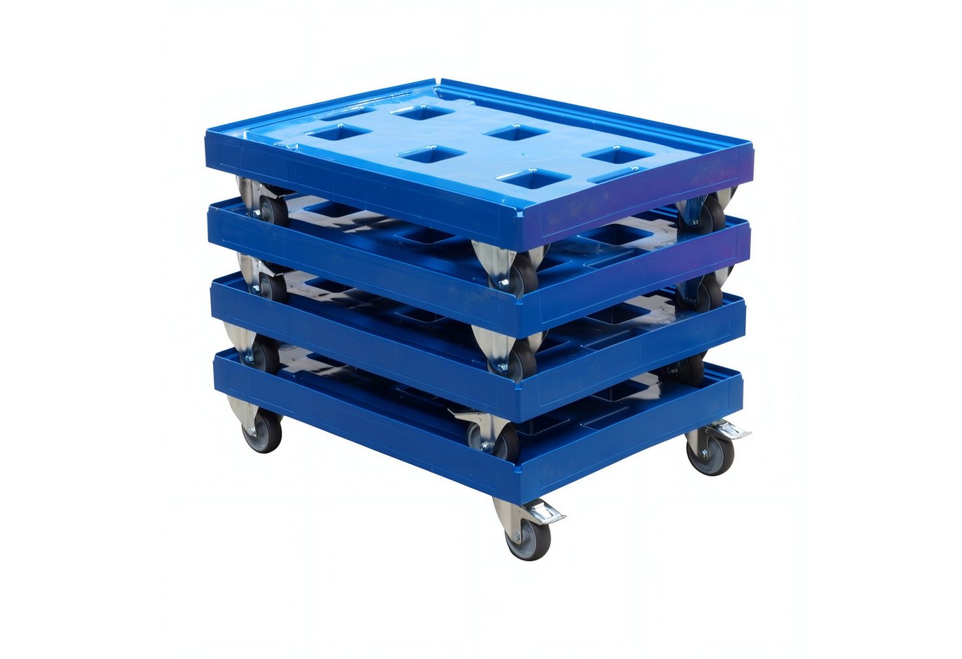 Logiplast Transportroller 4 Stück Transportroller Gigant in Blau Typ A-F - 2 Bock- und 2 Lenkrol Logiplast Transportroller 4 Stück Transportroller Gigant in Blau Typ A-F - 2 Bock- und 2 Lenkrol von Logiplast