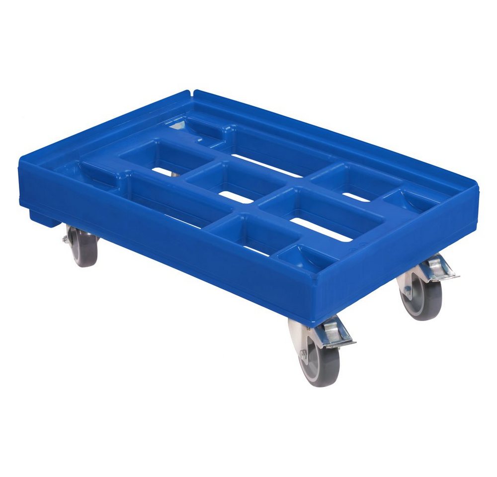 Logiplast Transportroller Hygiene Transportroller für Kisten 60 x 40 cm mit 2 Bremsen in verschi Logiplast Transportroller Hygiene Transportroller für Kisten 60 x 40 cm mit 2 Bremsen in verschi von Logiplast