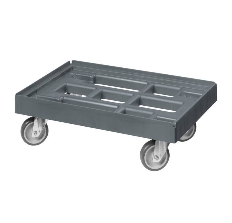 Logiplast Transportroller Transportroller - Typ B - für Kisten 600 x 400 mm in versch. Farben, Farbe Grau Logiplast Transportroller Transportroller - Typ B - für Kisten 600 x 400 mm in versch. Farben, Farbe Grau von Logiplast