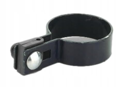 Endschelle rund im SET ∅42mm - Anthrazit Zaunschelle für Zaunpfosten - Befestigung von Gitterstabmatten - Zaunschellen Schelle Strebenschelle Pfostenschelle Endschelle rund im SET ∅42mm - Anthrazit Zaunschelle für Zaunpfosten - Befestigung von Gitterstabmatten - Zaunschellen Schelle Strebenschelle Pfostenschelle von LogistSystem