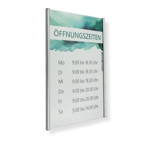 Logistic Sign System Türschild Primus für Büro, Alurahmen, Acrylscheibe (A3 Hochformat) von Logistic Sign System