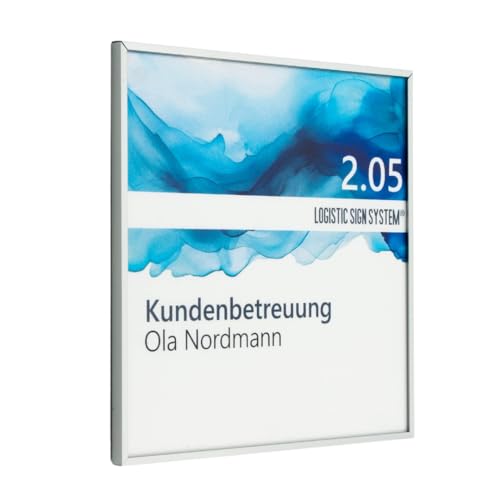 Logistic Sign System Türschild Tenuis für Büro (150/150mm) von Logistic Sign System