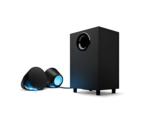 Logitech G 560 PC Gaming Ultra Surround Sound Lautsprecher mit Game Driven RGB Beleuchtung, UK-Stecker, Schwarz Logitech G 560 PC Gaming Ultra Surround Sound Lautsprecher mit Game Driven RGB Beleuchtung, UK-Stecker, Schwarz von Logitech G