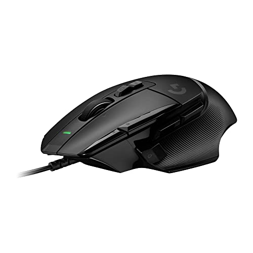 Logitech G502 X Bedrade Gamingmuis - LIGHTFORCE hybride, optisch-mechanische, primaire schakelaars, HERO 25K gaming sensor, voor PC - MacOS/Windows - Zwart von Logitech G
