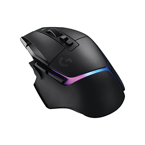 Logitech G502 X PLUS LIGHTSPEED Kabellose RGB-Gaming-Maus - Optische Maus mit LIGHTFORCE Hybridschaltern, LIGHTSYNC RGB, HERO 25K Gaming-Sensor, Kompatibel mit PC - macOS/Windows - Schwarz von Logitech G