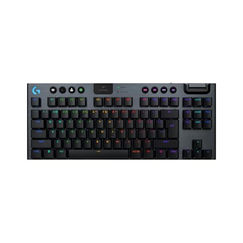 Logitech G G915 X Lightspeed TKL Low-Profile Wireless Gaming Keyboard - US QWERTY-Layout Logitech G G915 X Lightspeed TKL Low-Profile Wireless Gaming Keyboard - US QWERTY-Layout von Logitech G