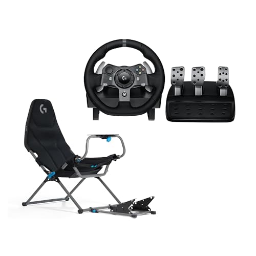 Logitech G Logitech G920 Driving Force Racing Wheel for Xbox and PC + Playseat Challenge X Edition, EU Plug, Black Logitech G Logitech G920 Driving Force Racing Wheel for Xbox and PC + Playseat Challenge X Edition, EU Plug, Black von Logitech G
