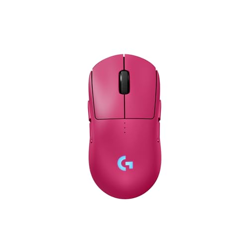 Logitech G PRO 2 Lightspeed Wireless Gaming Mouse, bis zu 4 anpassbare und umschaltbare magnetische Seitentasten, USB-C-Ladung, 32k DPI-Sensor für PC/Mac Logitech G PRO 2 Lightspeed Wireless Gaming Mouse, bis zu 4 anpassbare und umschaltbare magnetische Seitentasten, USB-C-Ladung, 32k DPI-Sensor für PC/Mac von Logitech G