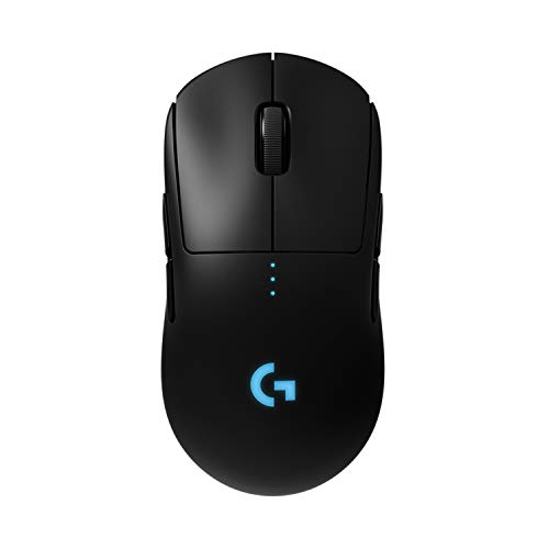 Logitech G PRO Wireless Gaming-Maus mit HERO 25K DPI Sensor, RGB-Beleuchtung, 4-8 programmierbare Tasten, anpassbare Spielprofile, Ultraleicht, POWERPLAY-kompatibel, PC/Mac - Schwarz Logitech G PRO Wireless Gaming-Maus mit HERO 25K DPI Sensor, RGB-Beleuchtung, 4-8 programmierbare Tasten, anpassbare Spielprofile, Ultraleicht, POWERPLAY-kompatibel, PC/Mac - Schwarz von Logitech G