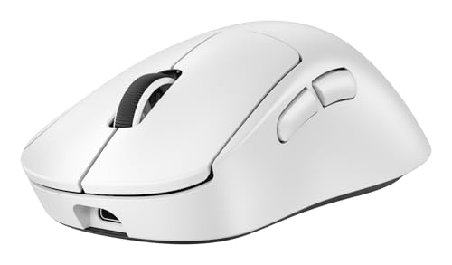 Logitech G PRO X SUPERLIGHT 2 DEX LIGHTSPEED kabellose Gaming-Maus, West Europa Verpackung, 60 g leichte, 8K Polling, 44k-DPI-Senso, USB-C, PC/Mac - Weiss Logitech G PRO X SUPERLIGHT 2 DEX LIGHTSPEED kabellose Gaming-Maus, West Europa Verpackung, 60 g leichte, 8K Polling, 44k-DPI-Senso, USB-C, PC/Mac - Weiss von Logitech G