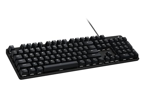 Logitech G413 SE Mechanische Gaming-Tastatur - Mit Hintergrundbeleuchtung, US QWERTY-Layout - Schwarz von Logitech G