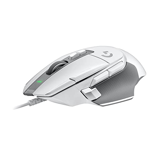 Logitech G502 X Kabelgebundene Gaming-Maus - LIGHTFORCE Hybrid optisch-mechanische Primärschalter, HERO 25K Gaming-Sensor, Kompatibel PC - macOS/Windows - Weiß Logitech G502 X Kabelgebundene Gaming-Maus - LIGHTFORCE Hybrid optisch-mechanische Primärschalter, HERO 25K Gaming-Sensor, Kompatibel PC - macOS/Windows - Weiß von Logitech G