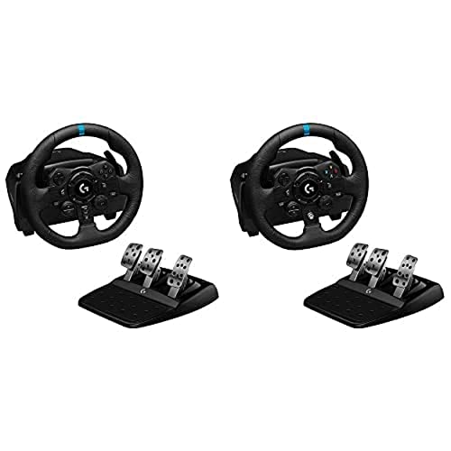 Red Bull energy drink 250ml + Logitech G29 Driving Force Gaming Rennlenkrad, Zweimotoriges Force Feedback - Schwarz von Logitech G