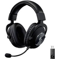 Logitech Gaming PRO X Gaming On Ear Headset Funk 7.1 Surround Schwarz Lautstärkeregelung, Mikrofon- Logitech Gaming PRO X Gaming On Ear Headset Funk 7.1 Surround Schwarz Lautstärkeregelung, Mikrofon- von Logitech Gaming