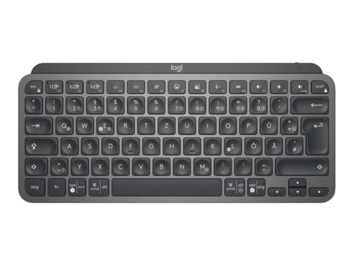 Logitech MX Keys Mini for Business kabellose beleuchtete Tastatur, Spanisches QWERTY-Layout - Graphit von Logitech for Business