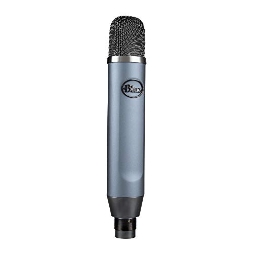 Blue Ember XLR Kondensatormikrofon für Aufnahmen und Streaming, mit optimierter Kondensatorkapsel und Mikrofonstativ-Adapter - Grau von Logitech
