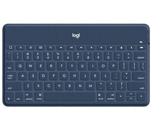 Logitech Keys-to-Go Blau Bluetooth Französisch von Logitech