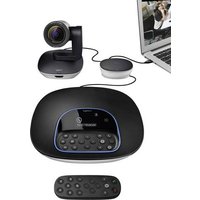 Logitech GROUP Full HD-Webcam 1920 x 1080 Pixel Standfuß von Logitech