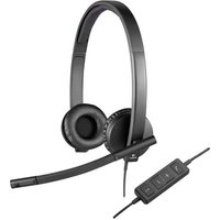 Logitech H570e Computer On Ear Headset kabelgebunden Stereo Schwarz Mikrofon-Rauschunterdrückung, N von Logitech