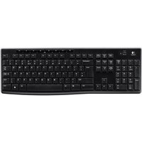 Logitech K270 Wireless Keyboard Funk Tastatur Deutsch, QWERTZ Schwarz Spritzwassergeschützt Logitech K270 Wireless Keyboard Funk Tastatur Deutsch, QWERTZ Schwarz Spritzwassergeschützt von Logitech