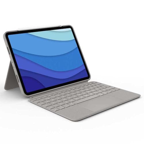 Logitech Combo Touch F. iPad Pro 27,9 cm (11 Zoll) 1., 2., 3. Generation. - Sand-ESP-MED von Logitech