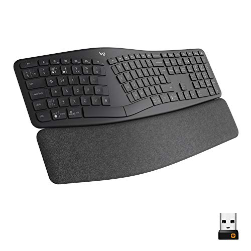 Logitech Ergo K860 - Graphite US INTL - INT QWERTY, Graphit von Logitech