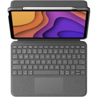 Logitech Folio Touch Tastatur und Foliohülle mit Trackpad oxford grey von Logitech