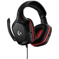 Logitech G332 schwarz/rot Gaming Headset mit Kabel von Logitech