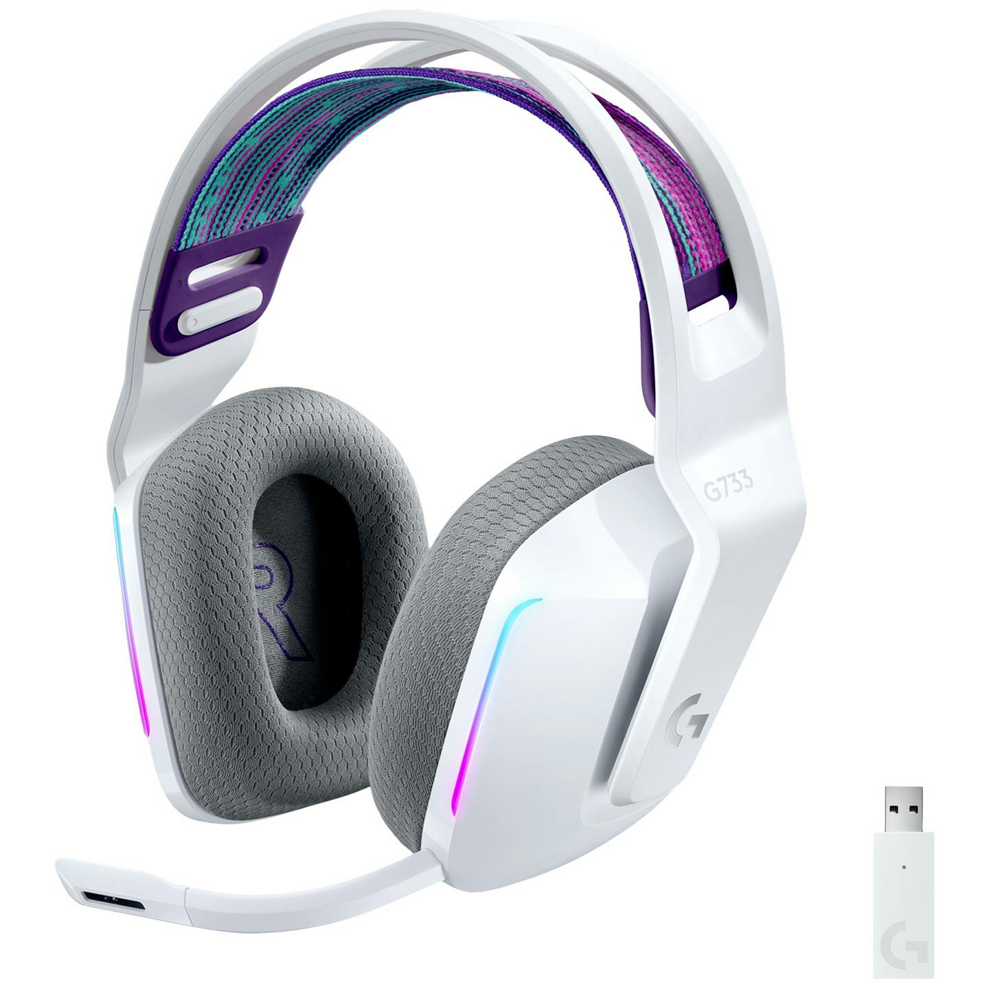 Logitech Gaming G733 Lightspeed Gaming On Ear Headset Funk 7.1 Defektware D-Ware Logitech Gaming G733 Lightspeed Gaming On Ear Headset Funk 7.1 Defektware D-Ware von Logitech