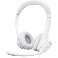 Logitech H390 Computer On Ear Headset kabelgebunden Stereo Grauweiß Mikrofon-Rauschunterdrückung H von Logitech