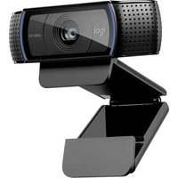 Logitech HD Pro C920 Full HD-Webcam 1920 x 1080 Pixel Klemm-Halterung von Logitech