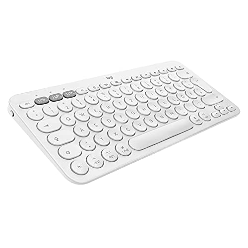 Logitech - Eingabegeräte K380 F. MAC Multi-Device BTKEYB - Offwhite - ESP - Mediter von Logitech