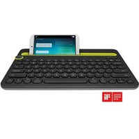 Logitech K480 Multi-Device Bluetooth Tastatur, schwarz Logitech K480 Multi-Device Bluetooth Tastatur, schwarz von Logitech