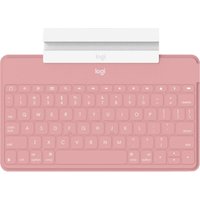 Logitech Keys-to-go Bluetooth-Tastatur mit iPhone-Halterung blush Logitech Keys-to-go Bluetooth-Tastatur mit iPhone-Halterung blush von Logitech
