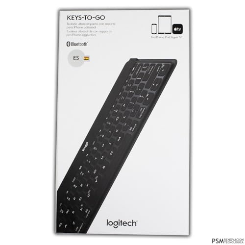 Logitech LOGI Keys-to-Go Black ESP von Logitech