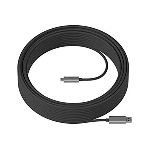 Logitech Logii Strong USB 3.1 Kabel, 25 m – Graphit Logitech Logii Strong USB 3.1 Kabel, 25 m – Graphit von Logitech