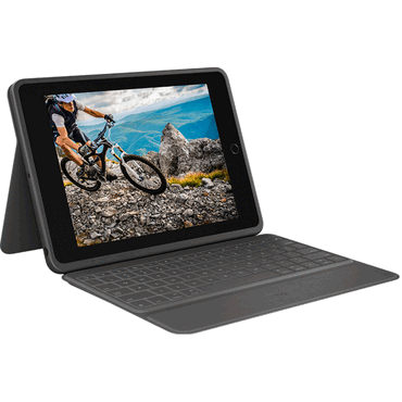 Logitech Logitech Rugged Folio QWERTZ-Layout, graphit Logitech Logitech Rugged Folio QWERTZ-Layout, graphit von Logitech